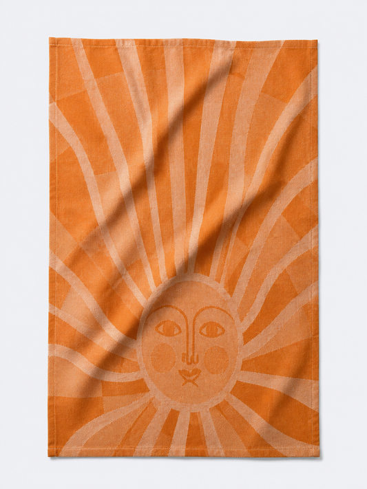 Solstice Glow Styling Napkin (21" x 28") | 100% Cotton Jacquard Finish – Amaré Living
