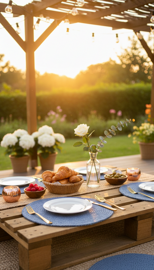 Ocean Mist Round Placemats – Set of 4