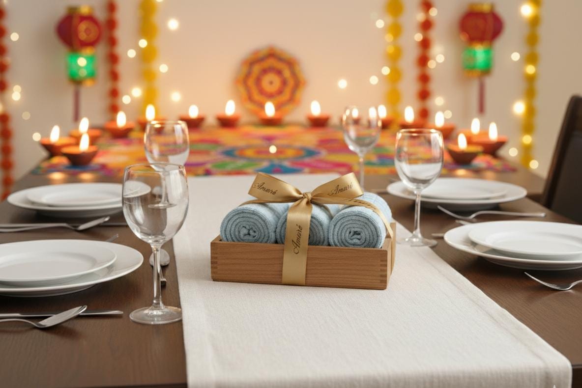 Mint Waffle Cotton Napkins – Set of 3