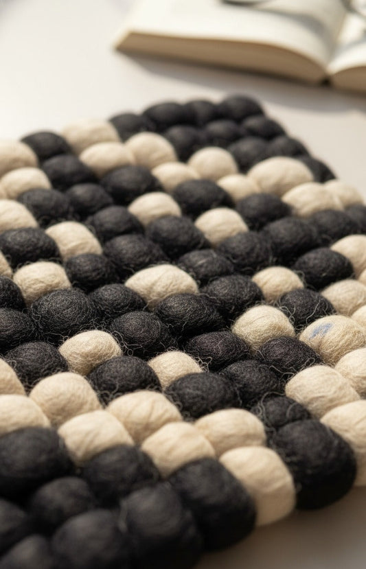 Checkmate Wool Trivet