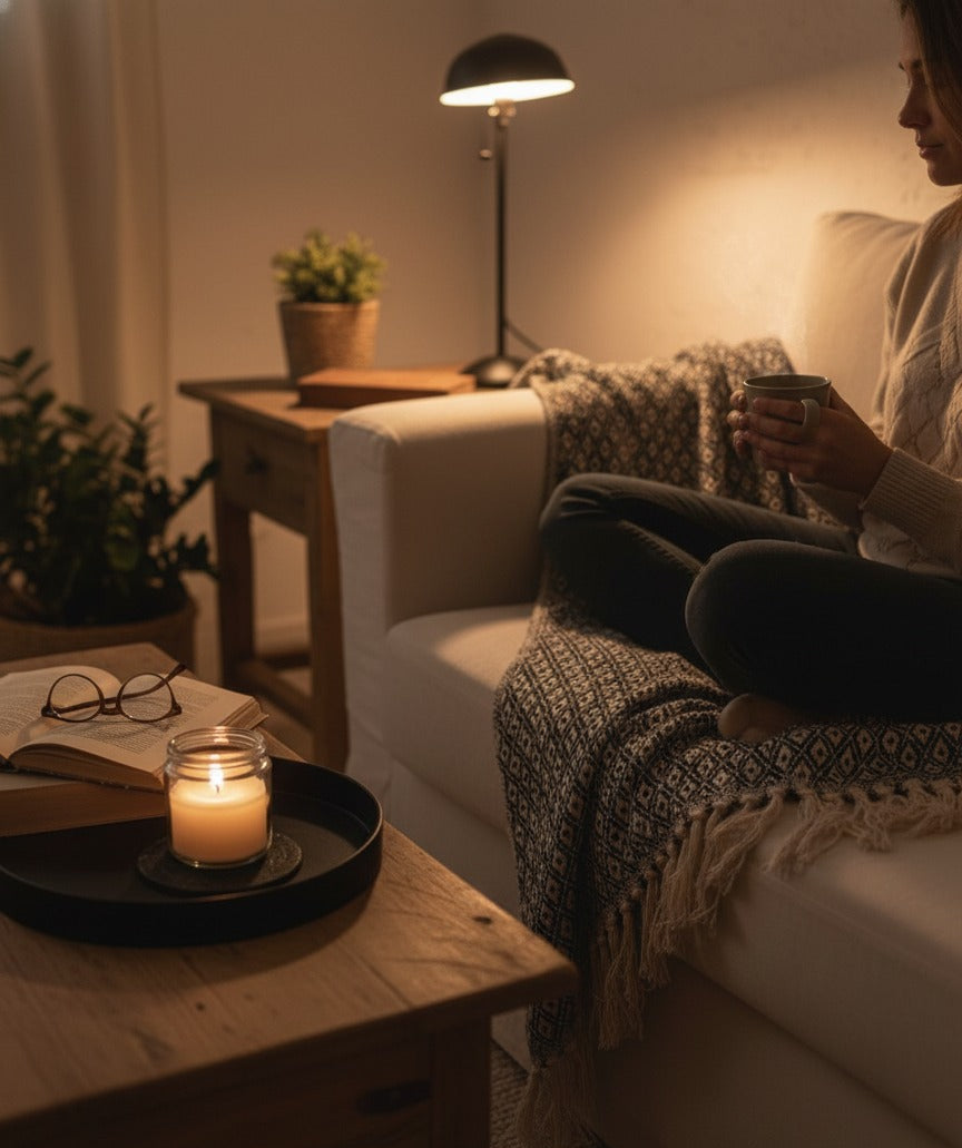 Midnight Mosaic Throw