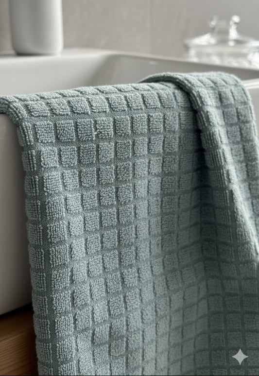 Mistvale Waffle Cotton Hand Towel Set – Pack of 4