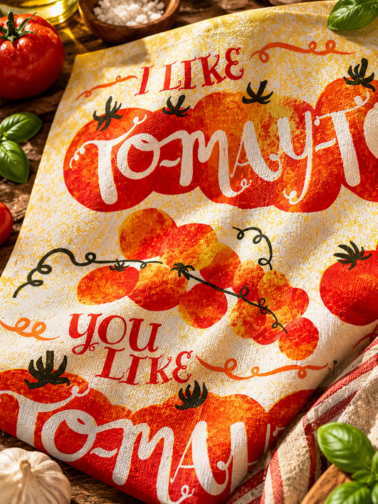 Tomato Tales Styling Napkin (20" x 28") | 100% Cotton – Amaré Living