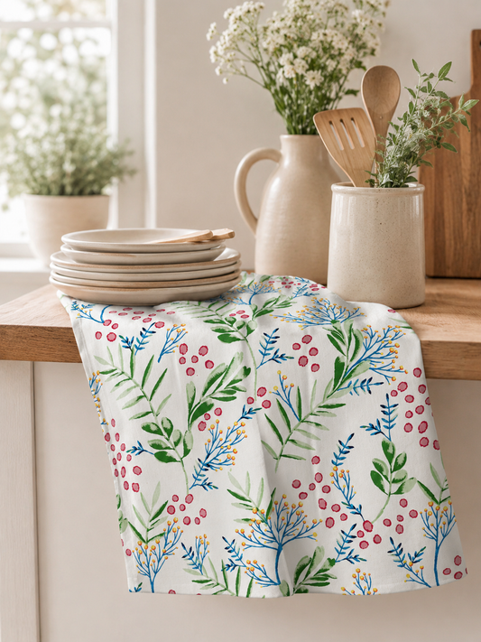 Wildflower Meadow Styling Napkin (21" x 28") | 100% Cotton – Amaré Living