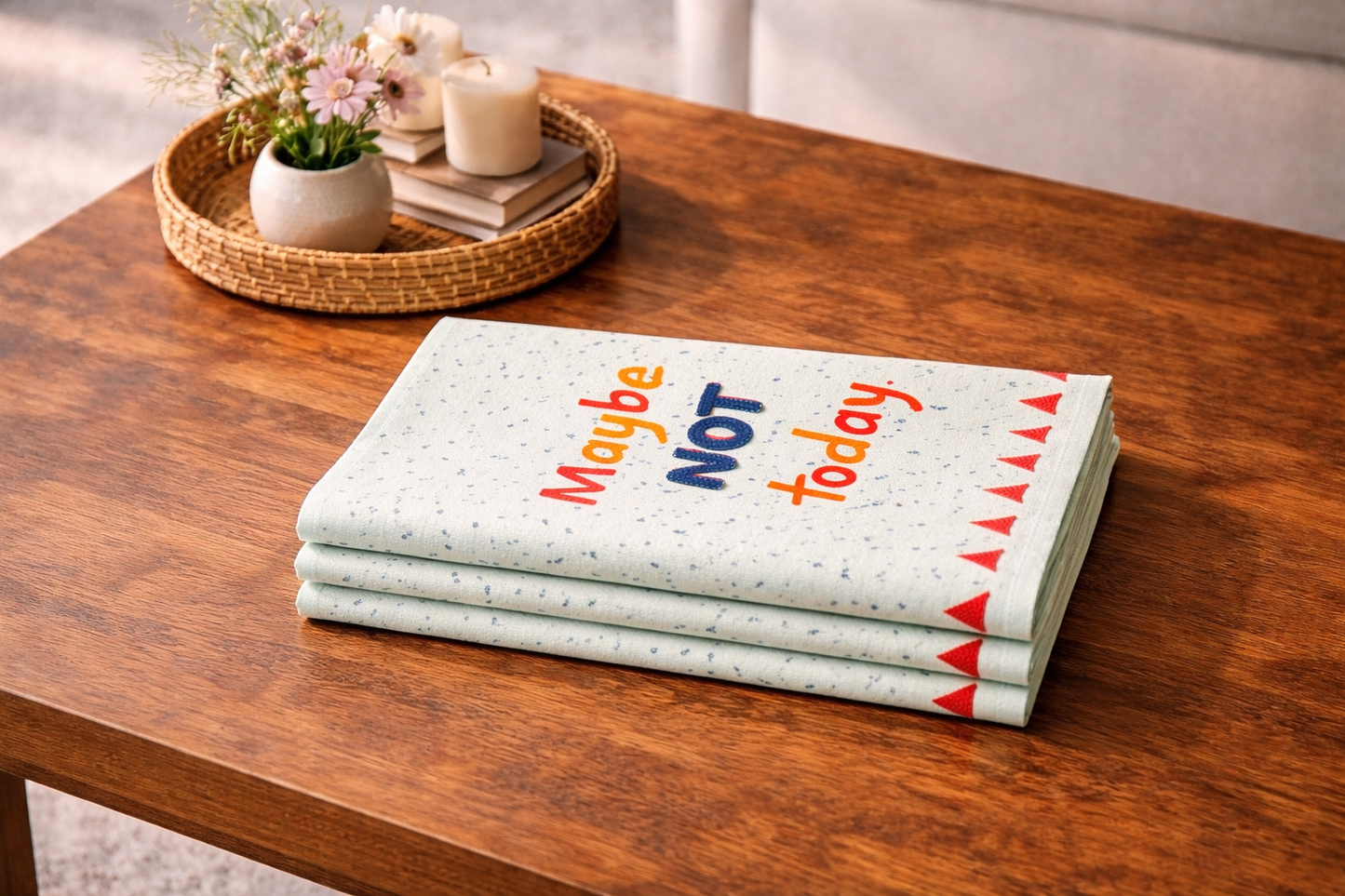 Morning Mood Styling Napkin (21" x 28") | Decorative Kitchen Linen – Amaré Living