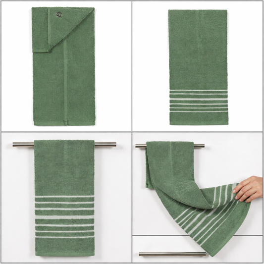 Hang-Up Towel Set Of 2 - Green