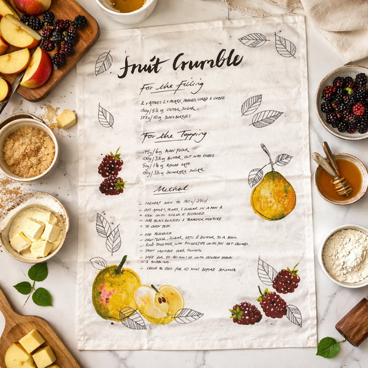 Fruit Crumble Cotton Styling Napkin (21" x 28") | Decorative Kitchen Linen – Amaré Living