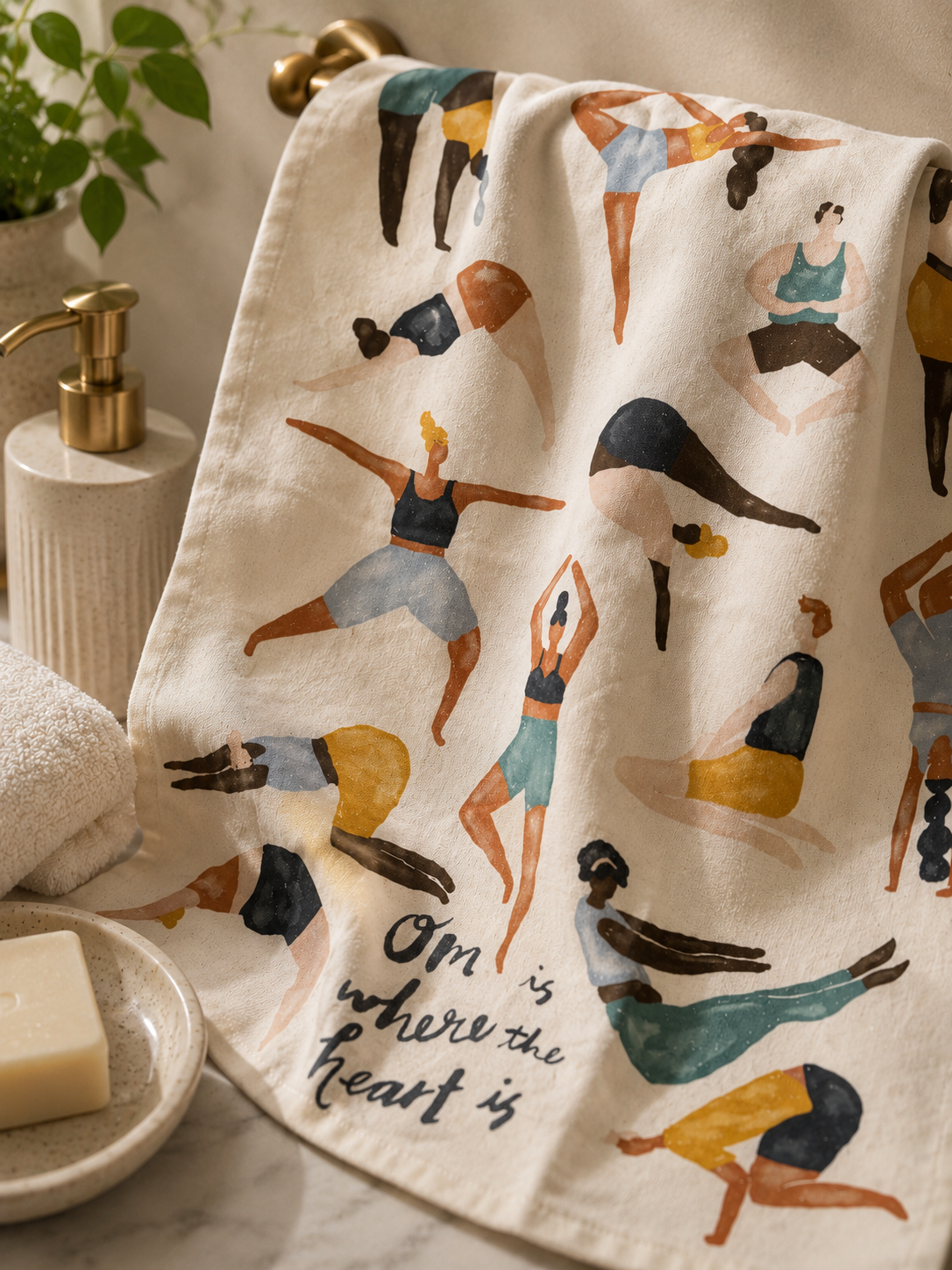 Soul Flow Quick Dry Styling Towel - (20" x 28") | 100% Cotton – Amaré Living