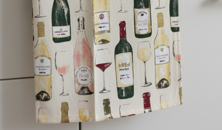 Wine & Dine Towel
