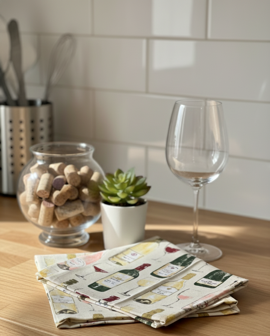 Wine & Dine Towel