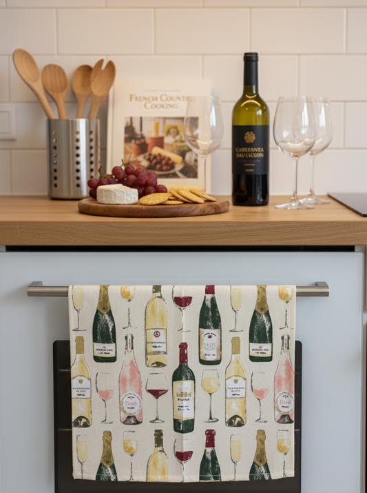 Wine & Dine Towel