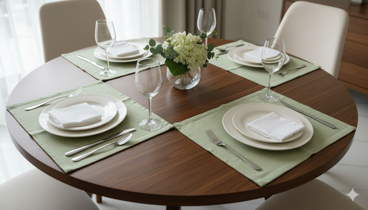 Sage Meadow Cotton Placemats – Set of 4