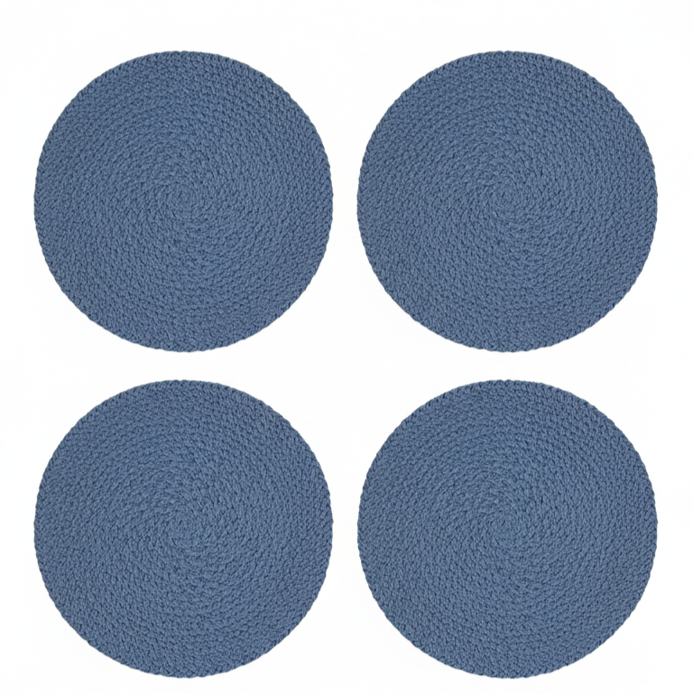 Ocean Mist Round Placemats – Set of 4