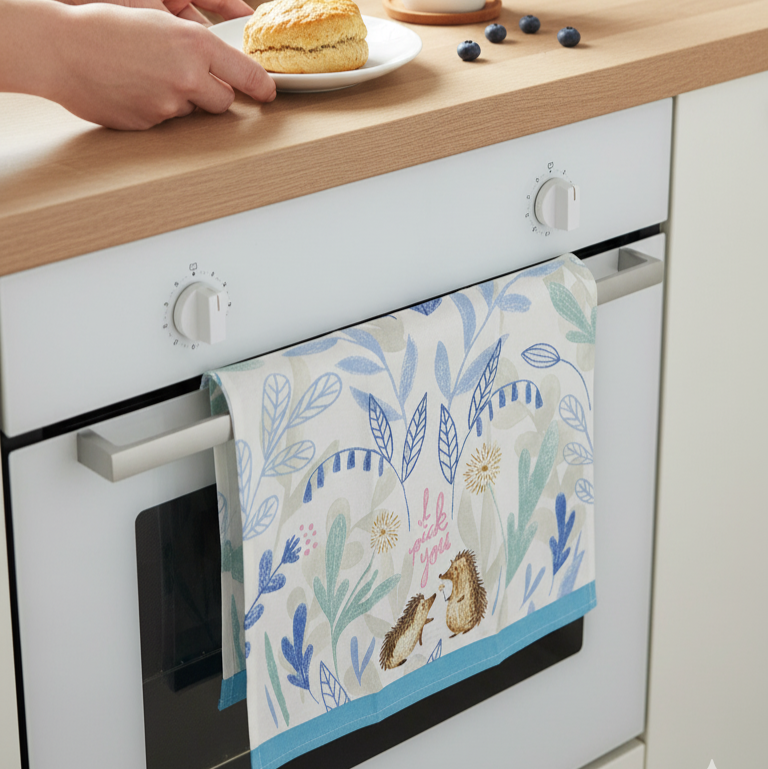 Hedgehog Love Towel