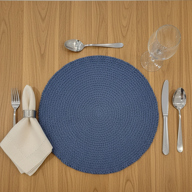 Ocean Mist Round Placemats – Set of 4