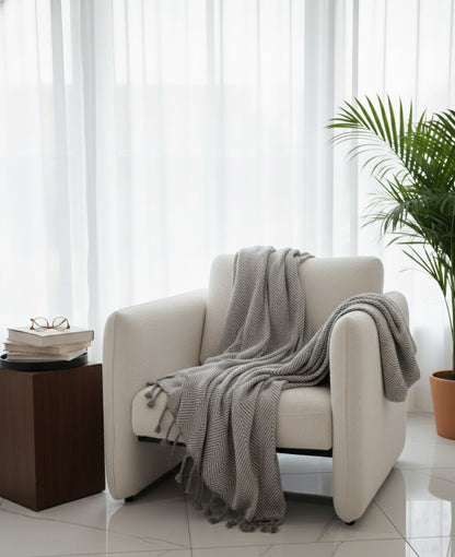 Silverstone Chevron Throw