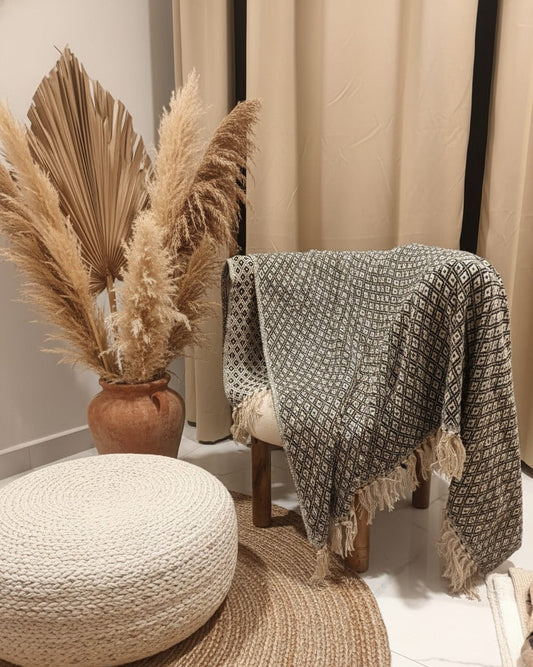 Midnight Mosaic Throw