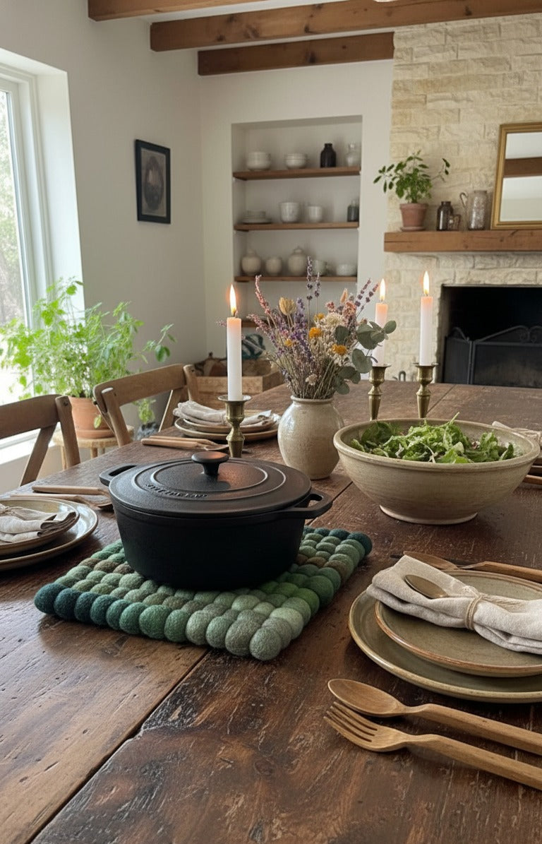 Meadow Muse Wool Trivet