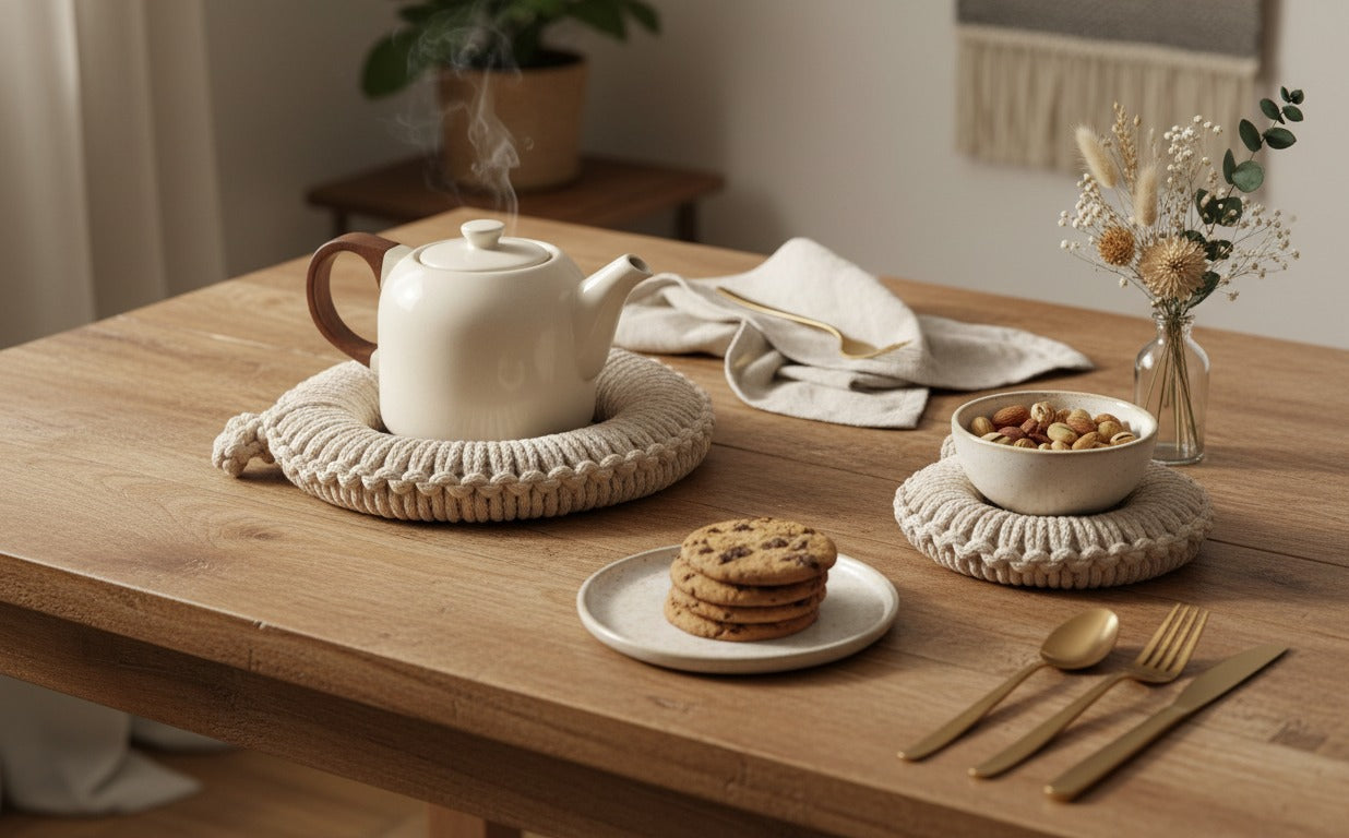 Rope Whirl Trivet Set – Pack of 2