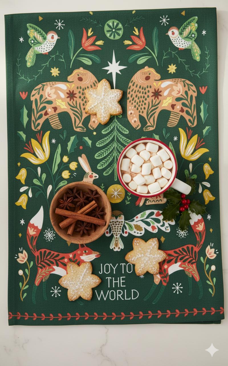 Joyful Forest Towel
