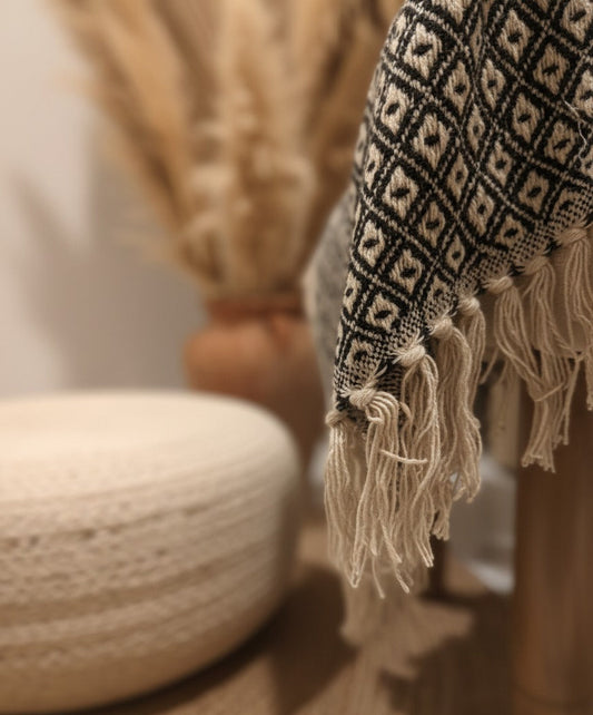 Midnight Mosaic Throw